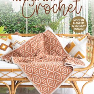 Mosaic Crochet Book Cover